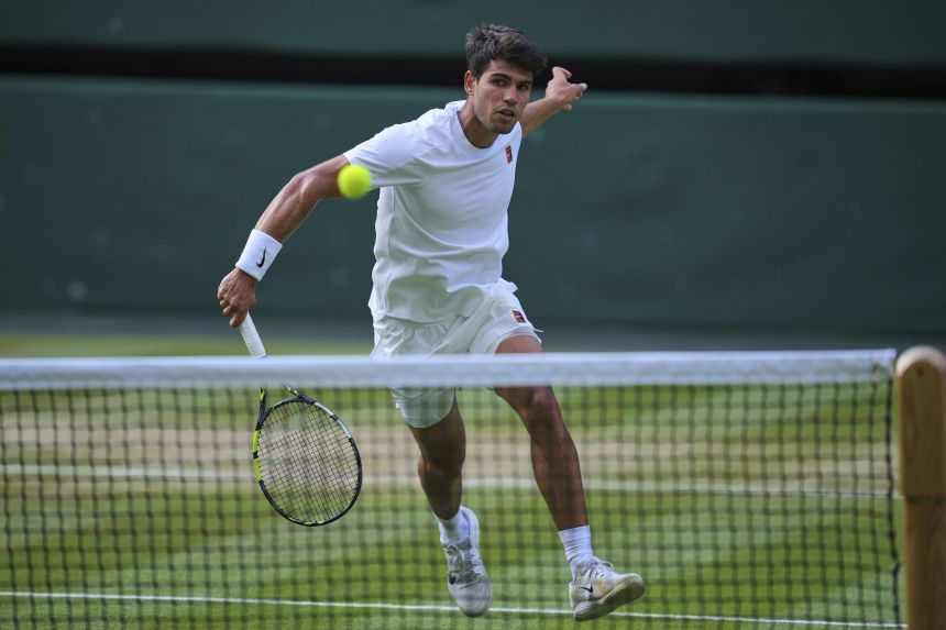 Carlos Alcaraz will miss this year's grass-court season.