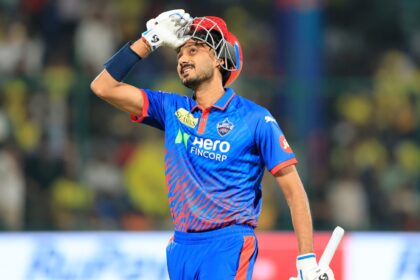 Axar Patel has yet to hit a six in ten T20 outings spanning five months, aggregating only 38 runs at a 6.3 average against seam. (CREIMAS FOR IPL)