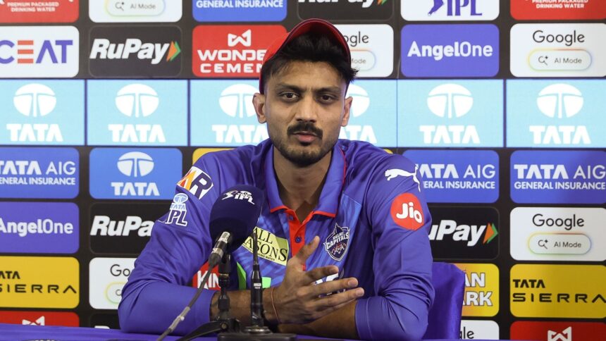 Delhi Capitals skipper Axar Patel. (CREIMAS FOR IPL)