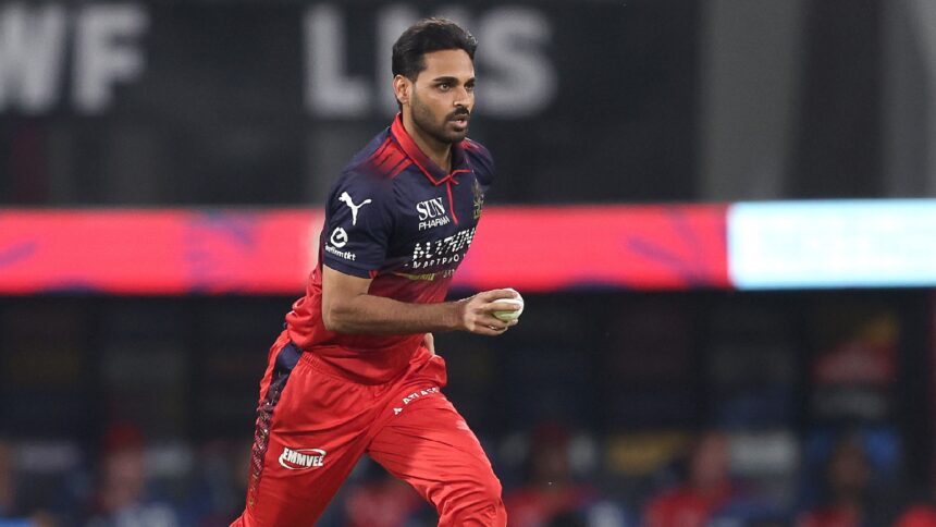 Bhuvneshwar holds the Purple Cap this edition, having racked up 21 wickets in 11 matches at an average of 15.28. (CREIMAS)