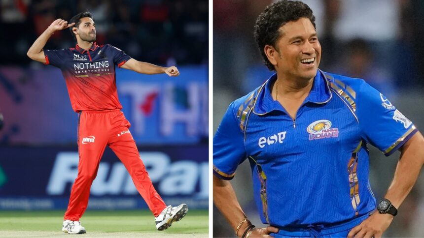 Bhuvneshwar Kumar leads the wicket-taking charts for RCB with 26 scalps in the IPL 2026 season. (CREIMAS)