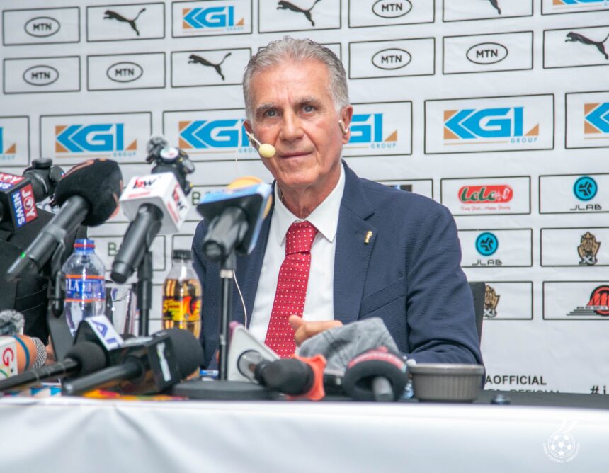 Commitment bigger than talent – Queiroz urges Black Stars 30 days to Panama opener
