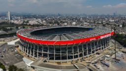 Mexico City's Estadio Banorte will host the opening game of the World Cup next month.