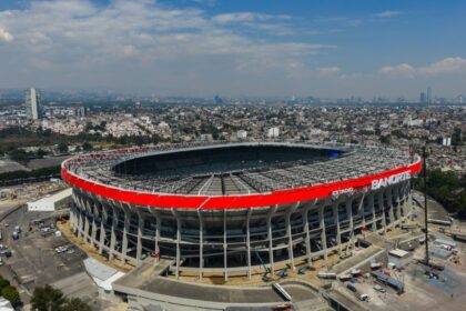 Mexico City's Estadio Banorte will host the opening game of the World Cup next month.