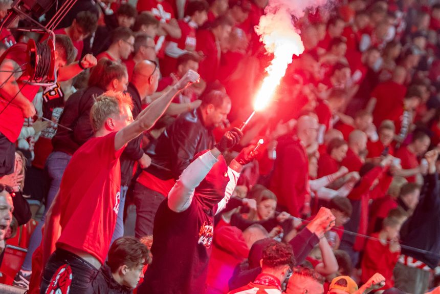 Slavia Prague now faces stiff punishment following the pitch invasion.