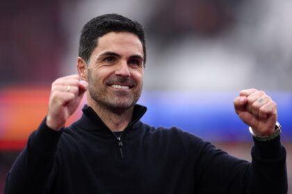 Mikel Arteta has led Arsenal to its first league title since the 2003-04 season.