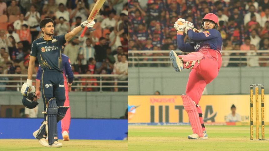 Vaibhav Sooryavanshi shubman gill GT vs RR IPL