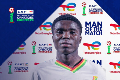 Joseph Narbi Named Man of the Match in Ghana’s Victory Over South Africa