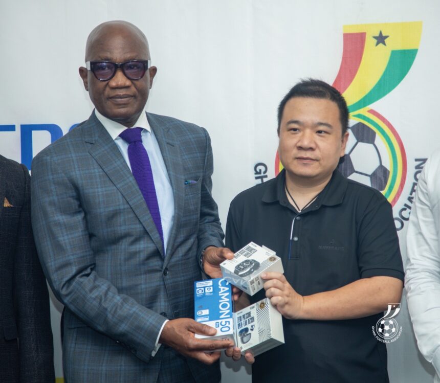 GFA and TECNO Ghana seal sponsorship partnership