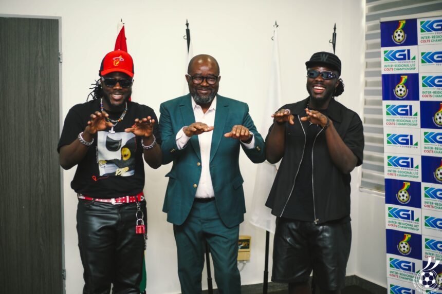 DopeNation meets President Kurt Edwin Simeon-Okraku as Ghana eyes a vibrant 2026 FIFA World Cup campaign