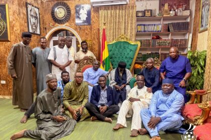 Black Stars Management pays courtesy call on Chief Imam as nationwide prayers begin for 2026 World Cup campaign