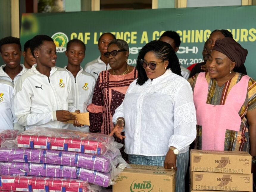 First Lady Lordina Mahama boosts Black Maidens and Black Princesses with generous support