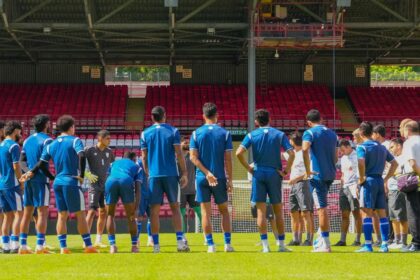 India will leave for Tajikistan from London on May 31. (AIFF Photo)