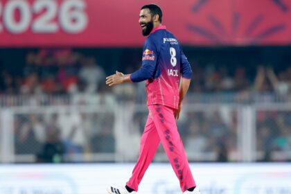 The 37-year-old Jadeja, who returned to his first IPL franchise via a trade deal from Chennai Super Kings ahead of the season, has featured in 11 matches. (BCCI/Creimas Photo)