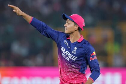 Stand-in captain Yashasvi Jaiswal led RR to their seventh win of the IPL 2026 season. (CREIMAS)
