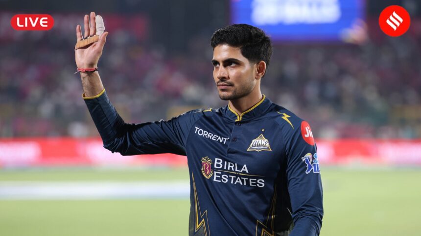 KKR vs GT Live Score, IPL 2026: Shubman Gill's Gujarat eye Playoffs spot in Kolkata. (CREIMAS)