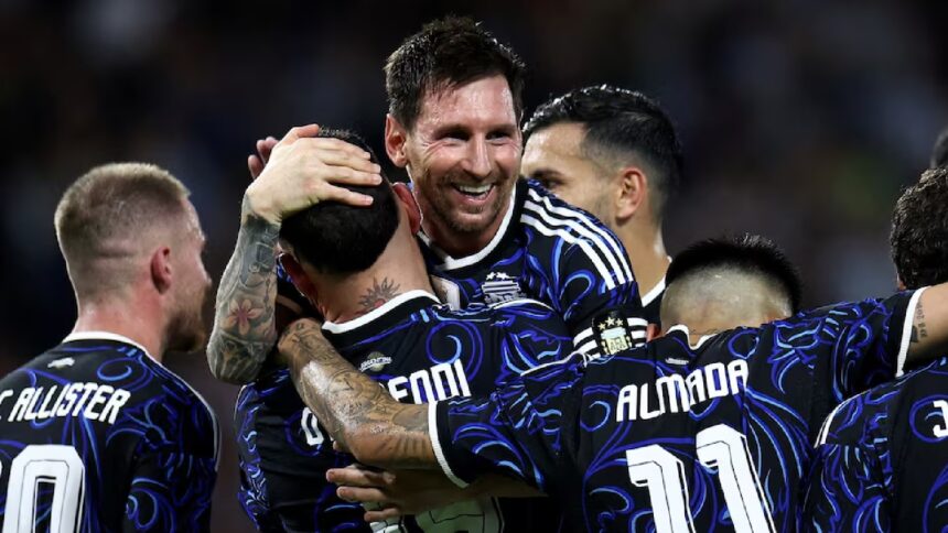 Lionel Messi will lead Argentina during his record 6th FIFA World Cup appearance in June. (Reuters Photo)