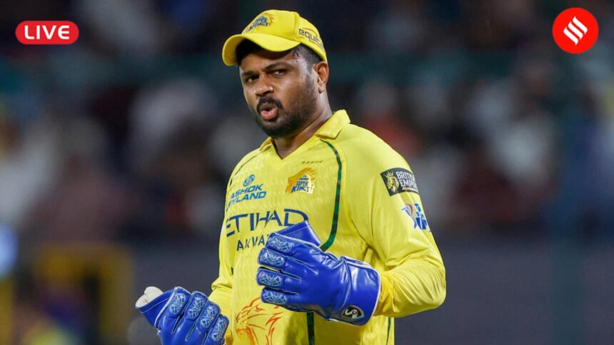 IPL 2026, LSG vs CSK Live Score: Sanju Samson is in focus for Chennai in Lucknow. (BCCI)