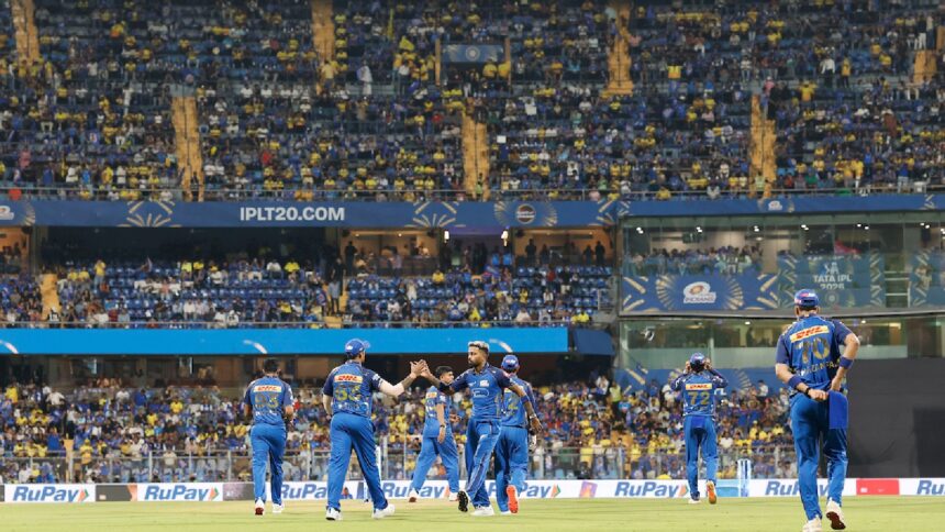 Mumbai Indians Wankhede Sixes