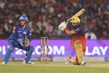 Krunal Pandya Sweep shot