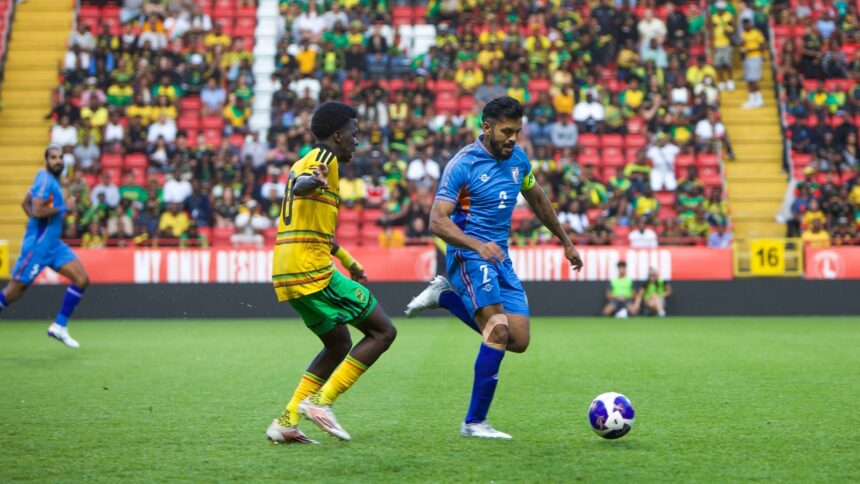 This was India's first match on British soil since 2002. (AIFF Photo)