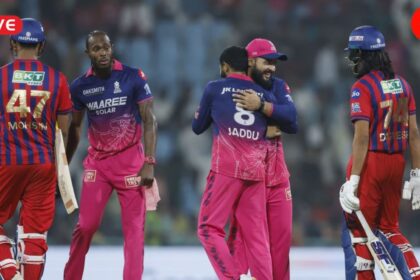 RR vs LSG Live Cricket Score
