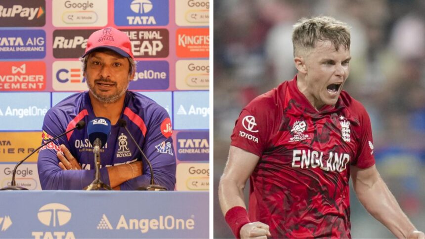 Kumar Sangakkara slammed Sam Curran for skipping RR's IPL 2026 season. (BCCI/PTI)