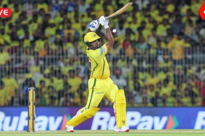 IPL 2026 DC vs CSK Live Cricket Score, Delhi Capitals vs Chennai Super Kings Playing 11 Today Match Updates: Sanju Samson broke out of his funk with a masterful century the last time CSK faced DC. (BCCI/Creimas Photo)