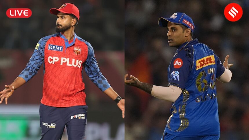IPL 2026 PBKS vs MI Live Cricket Score, Punjab Kings vs Mumbai Indians Playing 11 Today Match Updates: