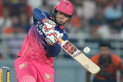 Vaibhav Sooryavanshi six hitting IPL