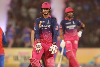 IPL 2026: Vaibhav Sooryavanshi was dismissed with a steady attack of slower balls by Delhi Capitals bowlers on Sunday. (CREIMAS)