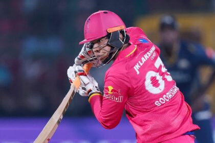 Sooryavanshi scored 36 off 16 balls against GT. (BCCI/Creimas Photo)