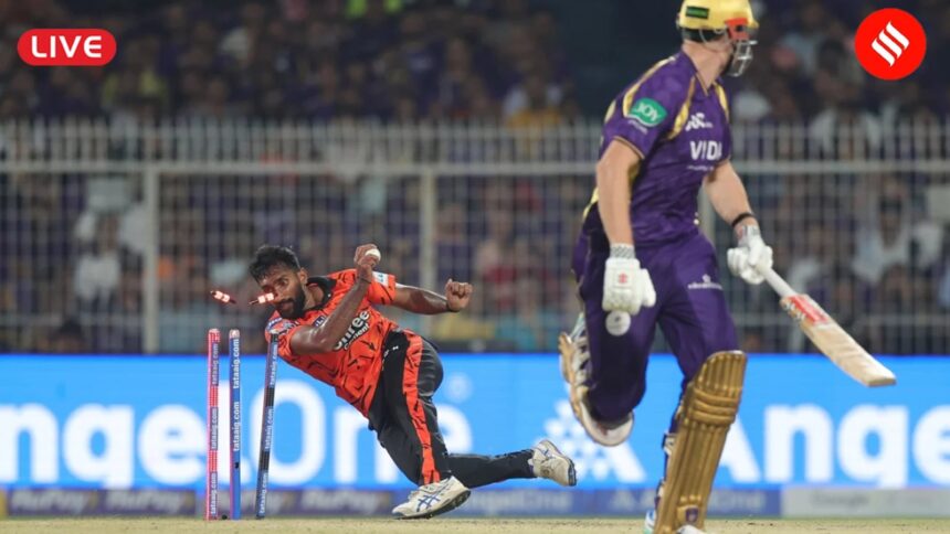 IPL 2026 SRH vs KKR Live Cricket Score, Sunrisers Hyderabad vs Kolkata Knight Riders Playing 11 Today Match Updates: (BCCI Photo)