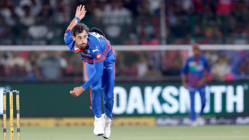 Mitchell Starc IPL Delhi Capitals