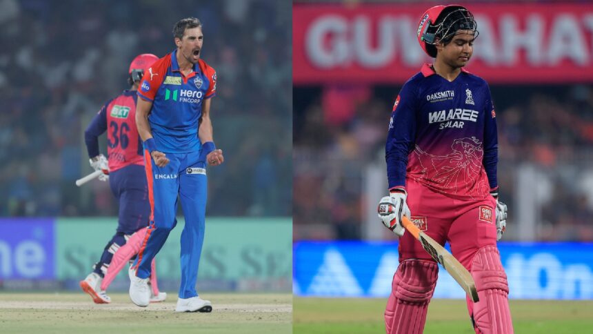 Mitchell Starc vs Vaibhav Sooryavanshi IPL