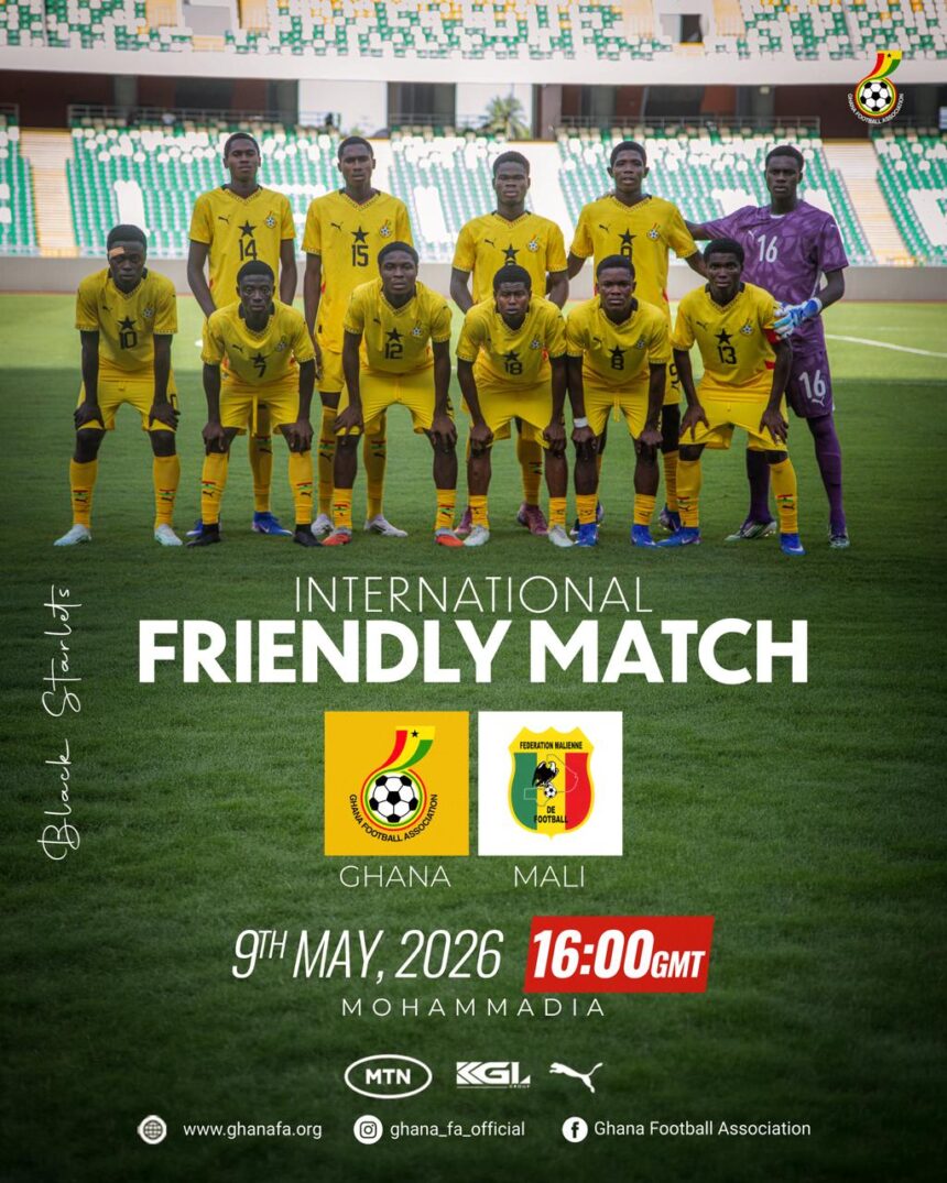 Black Starlets to Face Mali in Final Friendly Ahead of U-17 AFCON