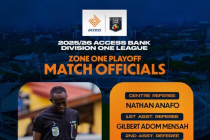 Nathan Anafo to officiate Tamale City vs Debibi United playoff