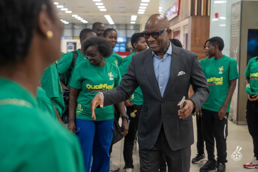 Vice President Mark Addo applauds Black Princesses for historic U20 Women’s World Cup Qualification