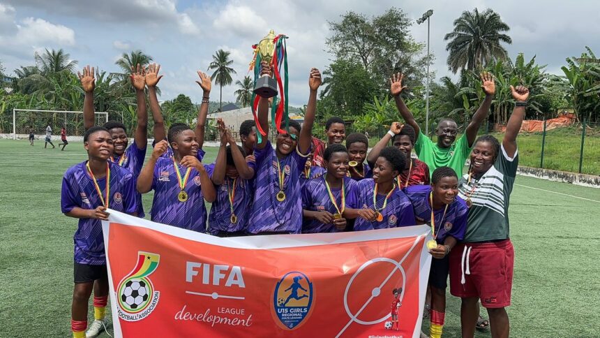 Hasmal Babies edge Stepping Stone to win U-15 Girls Colts League in Western Region