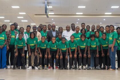 Vice President Mark Addo leads delegation to welcome Black Princesses after World Cup qualification
