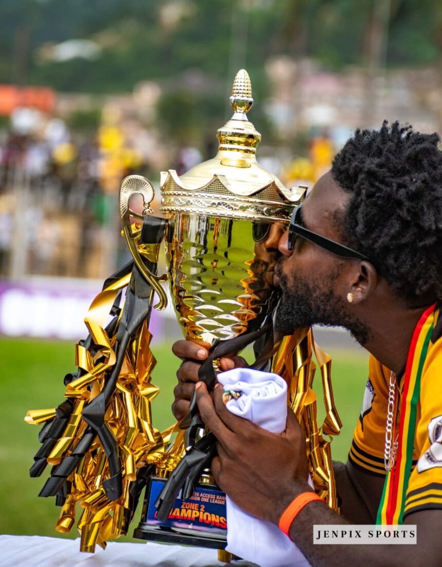 FC AshantiGold 04 crowned Zone Two Champions, seal maiden Ghana Premier League qualification