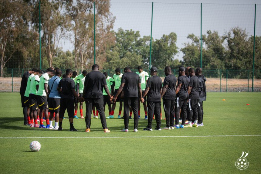 Black Starlets Step Up Preparations for Uganda clash with recovery session after South Africa victory