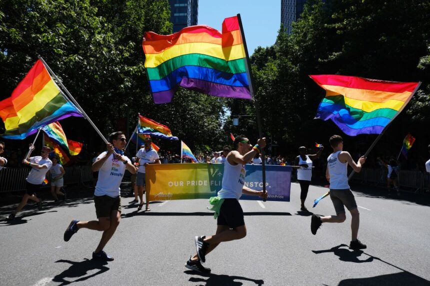 Scenes from the 45th annual Seattle Pride Parade, Sunday June, 30, 2019.