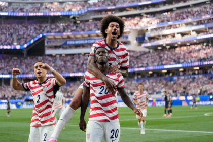 The USA takes to the field today in the second group match of the World Cup against Australia.