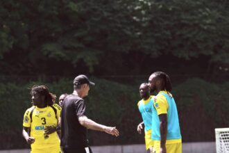 Black Stars hit the ground running with training at American University stadium