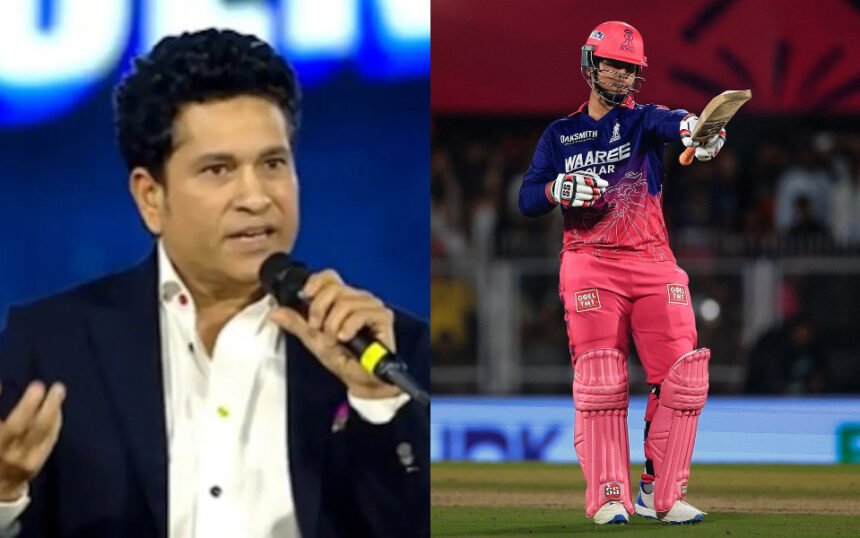 Sachin Tendulkar and Vaibhav Sooryavanshi