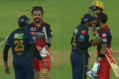 WATCH: Sai Sudharsan fails to have a go at Virat Kohli as RCB batter responds fiercely in IPL 2026 Final