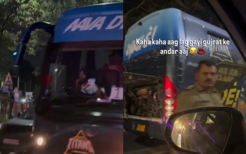 Gujarat Titans' team bus catches fire after IPL 2026 Final loss to RCB, players safely evacuated