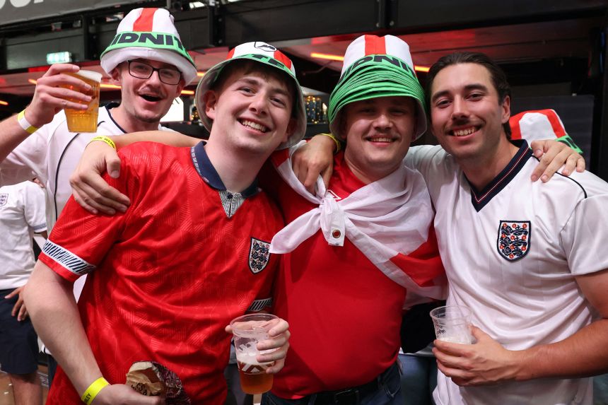England fans got a fever... and the only prescription is more World Cup!