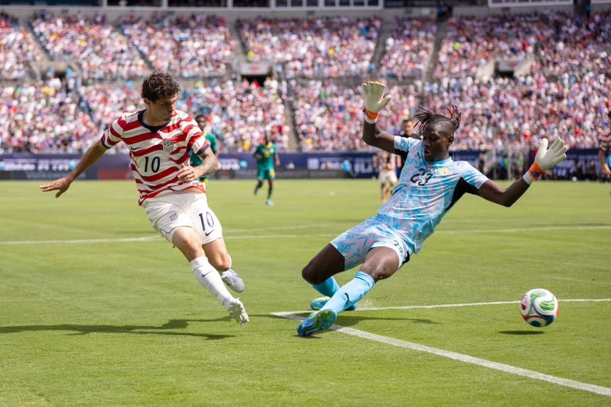 United States forward Christian Pulisic is the main man for the American attack.